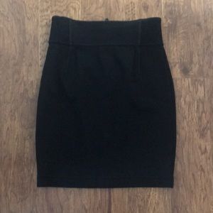 Express Black Pencil Skirt
